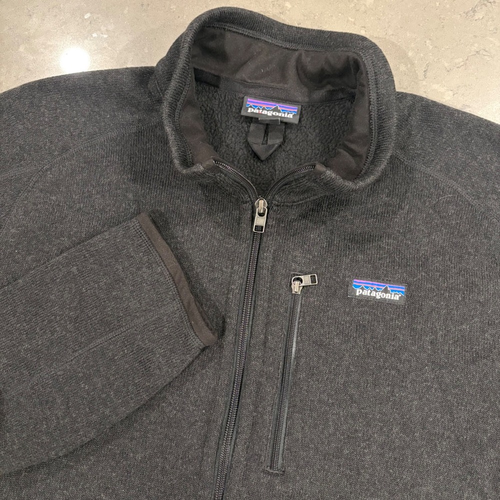 Patagonia Better Sweater Full Zip Fleece Jacket Mens XXL Charcoal Grey Outdoors